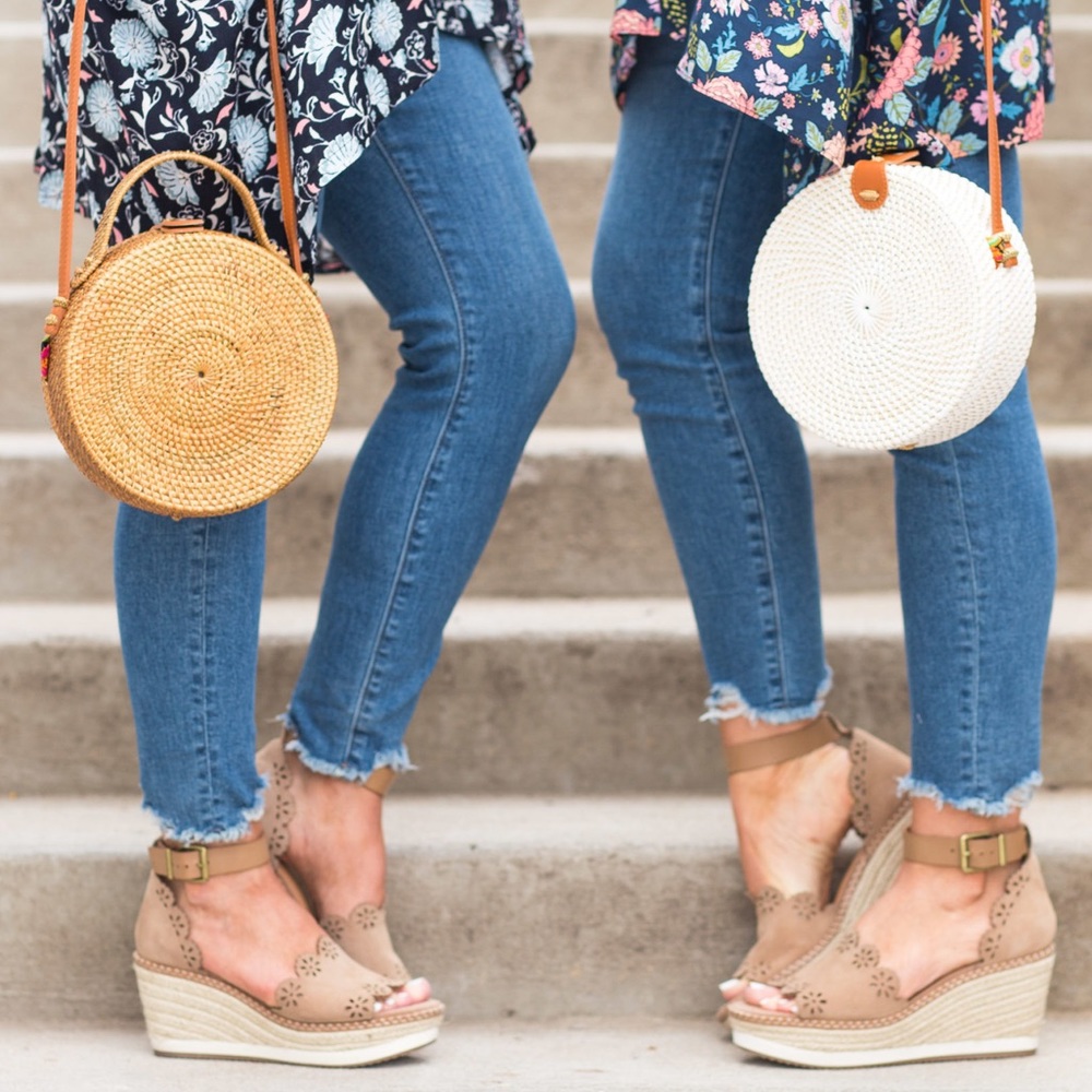 Crown Vintage Dunja Wedge Sandal Warm Nude 👑 👡